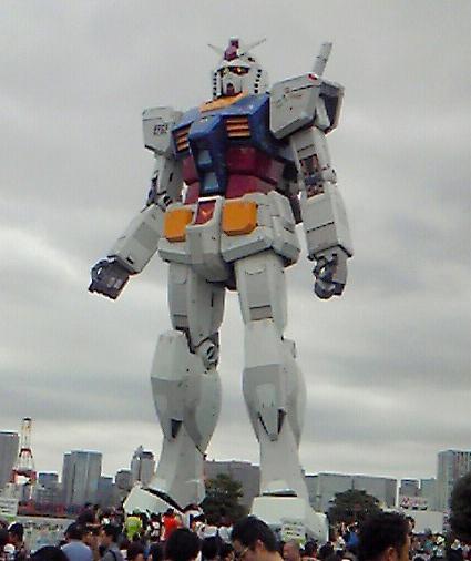 ゲームとは関係ないが見て来たよ１/１ガンダム（´▽｀）